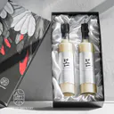 [두루미양조장][선물세트][전통주] 철원오대쌀 탁주 선물세트_본(17도 375ml x 2병)